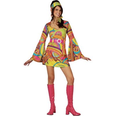 60’s / 70’s Retro Go Go Dress – Fantasy World