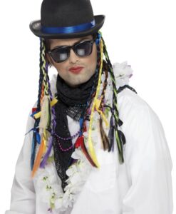 80's Boy George ," Chameleon" Hat and hair