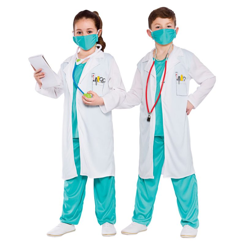 children's doctors dress up kit