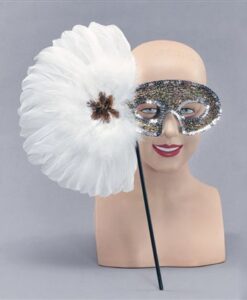 Eyemask- Glitter mask with handle
