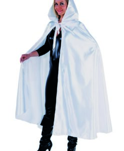 White Hooded Cloak