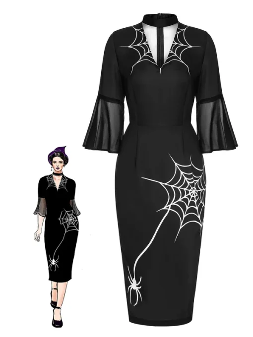 Spider Web Dress , UK 10