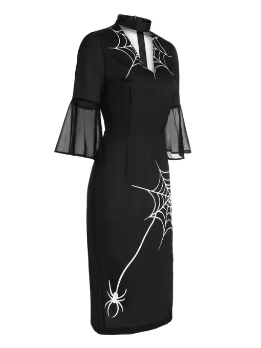 Spider Web Dress , UK 10 - Image 3